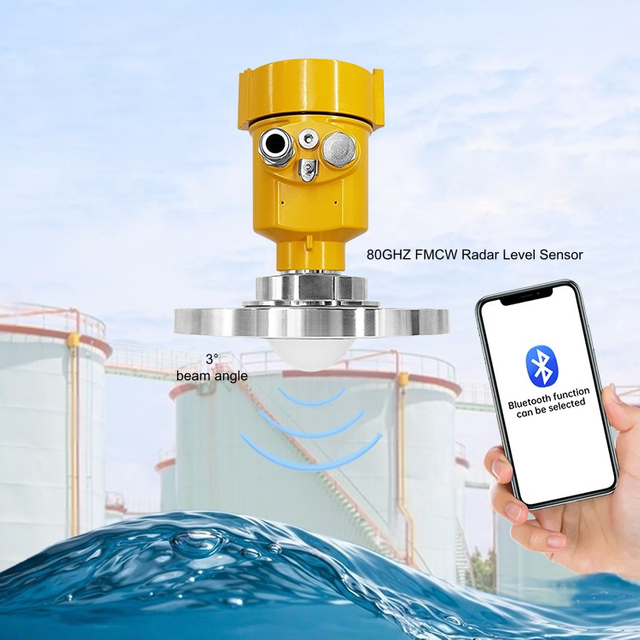 JBRD-800CD 高温、防雷液位变送器，ATEX CE 认证，非接触式液位传感器