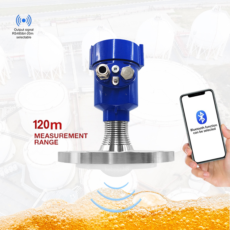 JBRD-800FD 高频雷达液位计，带 RS485 通信和 IP68 雷达液位传感器