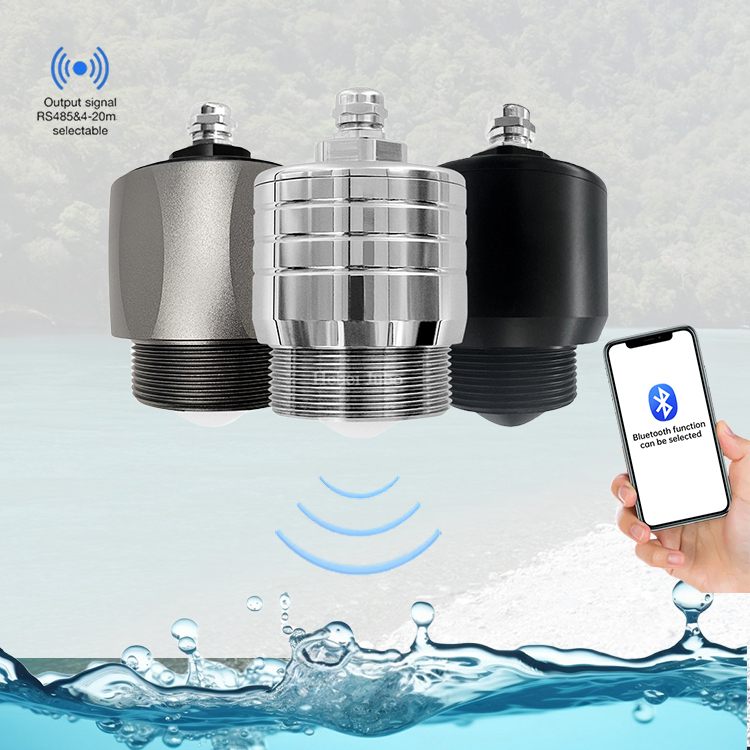 工业雷达液位传感器 1mm 精度铝/不锈钢河流和地下水位监测仪