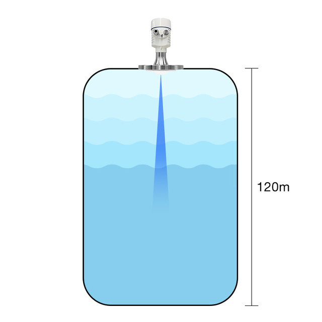 JBRD-800FD-P酸罐液位传感器 聚四氟乙烯液位传感器 雷达液位计 液位传感器 水位变送器厂家