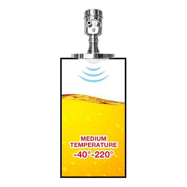JBRD-800FD高级雷达水平传感器，用于精确液体和固定水平测量