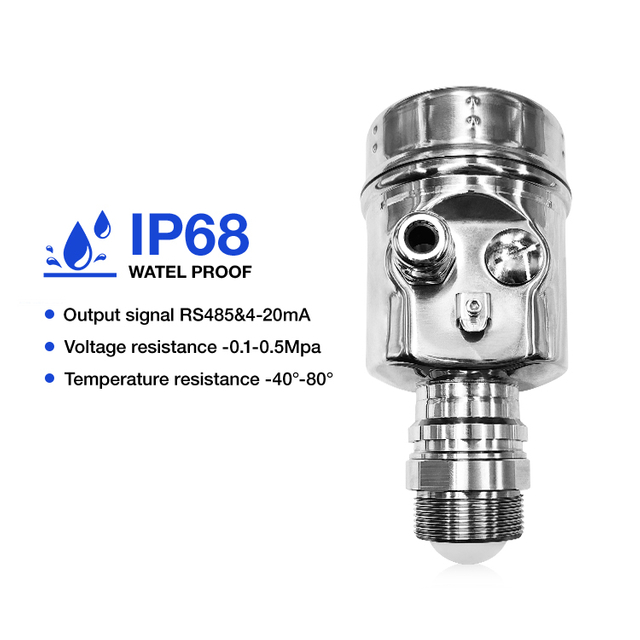 JBRD-800CX雷达级传感器4-20mA输出雷达液位传感器RS485雷达级传感器