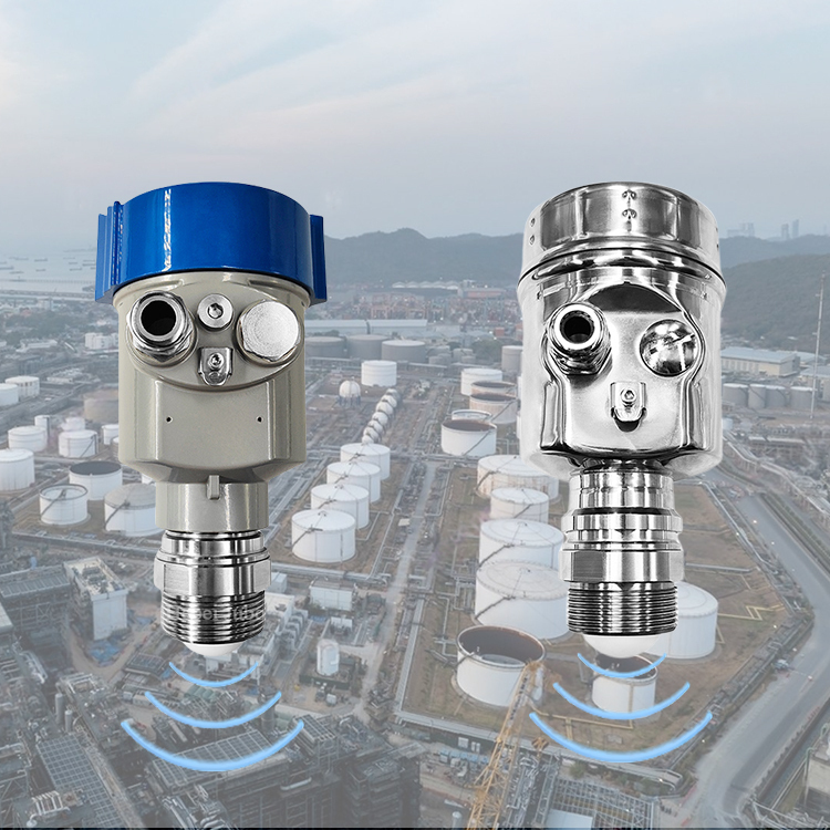 JBRD-800CX 非腐蚀性液体雷达液位计，适用于油箱，精度0.1%，材质为铝合金/不锈钢。