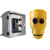 JBRD-800XC-P防水和防尘POM雷达水位传感器| IP67保护等级|适合连续监测河流/污水池