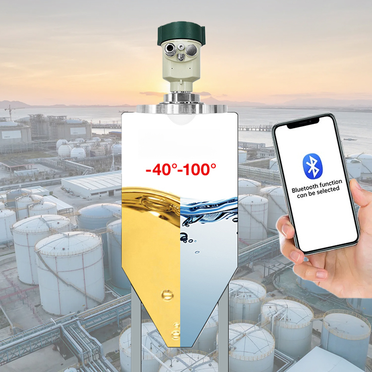 JBRD-800CD-用于制药和食品级储罐的高质量法兰和螺纹安装雷达液位传感器