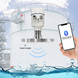 JBRD-800FD CE 认证雷达液位传感器，适用于化学品储存、石油和天然气低温液化天然气储罐，精度为 1 毫米，保修期为 1 年