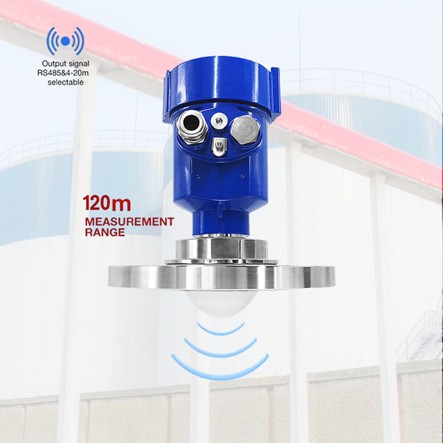 JBRD-800CD 非接触式雷达液位传感器，不锈钢/铝外壳，适用于油罐和水泥仓