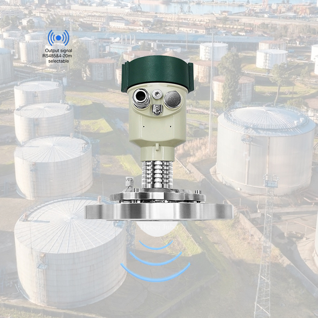 JBRD-800CD-GW 高精度 1mm 雷达液位计发射器高温 ATEX 认证非接触式 80GHz 雷达液位传感器 