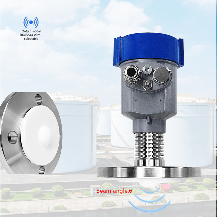 JBRD-800FX-GP 80G FMCW OEM 雷达液位传感器 1mm 精度高温防爆 