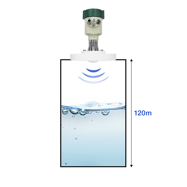 JBRD-800FD-FP PTFE非接触式蓝牙水位传感器rs485水位传感器